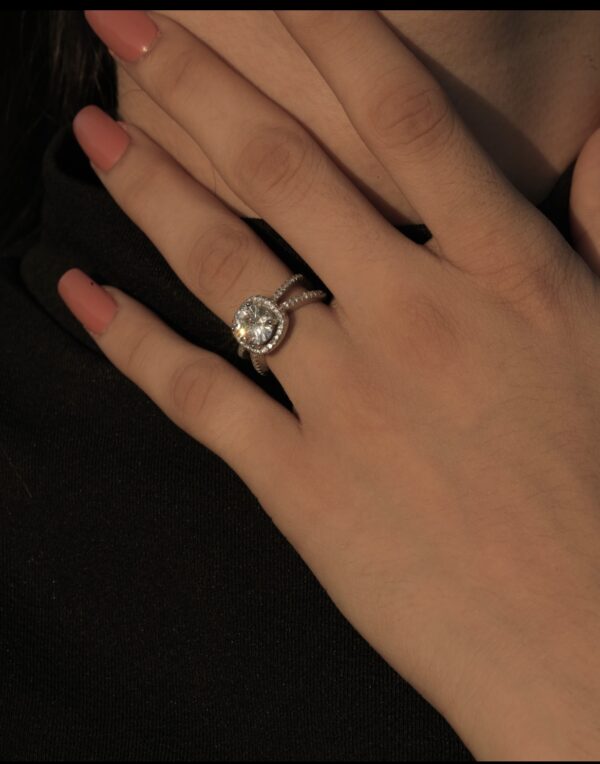 SQUARE INFINITY RING